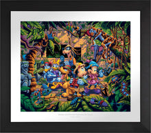 Load image into Gallery viewer, Mickey and Friends Exploring the Jungle - Limited Edition Paper (AP - Artist Proof) - ArtOfEntertainment.com
