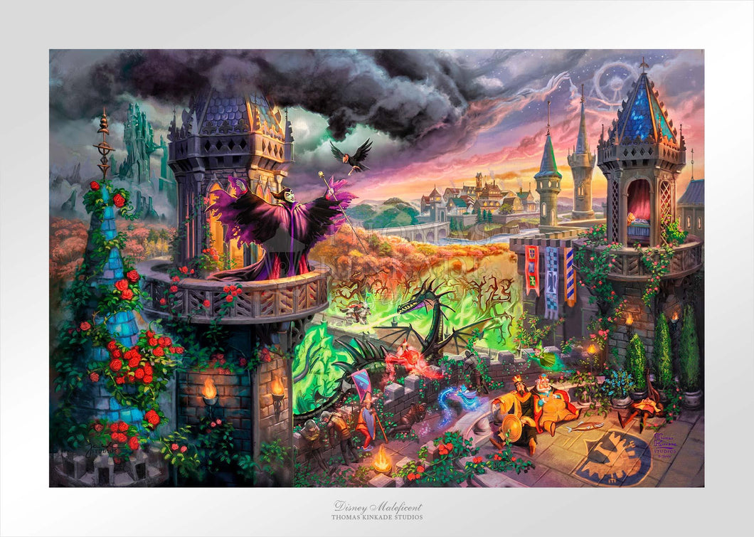 Disney Maleficent - Limited Edition Paper (SN - Standard Numbered) Limited Edition Paper - Art Of Entertainment