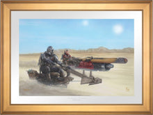 Load image into Gallery viewer, &lt;em&gt;The Mandalorian&lt;/em&gt;&trade; - The Marshal - Limited Edition Paper (SN - Standard Numbered) - Art Of Entertainment
