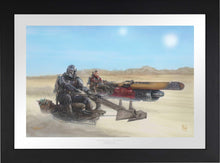 Load image into Gallery viewer, &lt;em&gt;The Mandalorian&lt;/em&gt;&trade; - The Marshal - Limited Edition Paper (SN - Standard Numbered) - Art Of Entertainment
