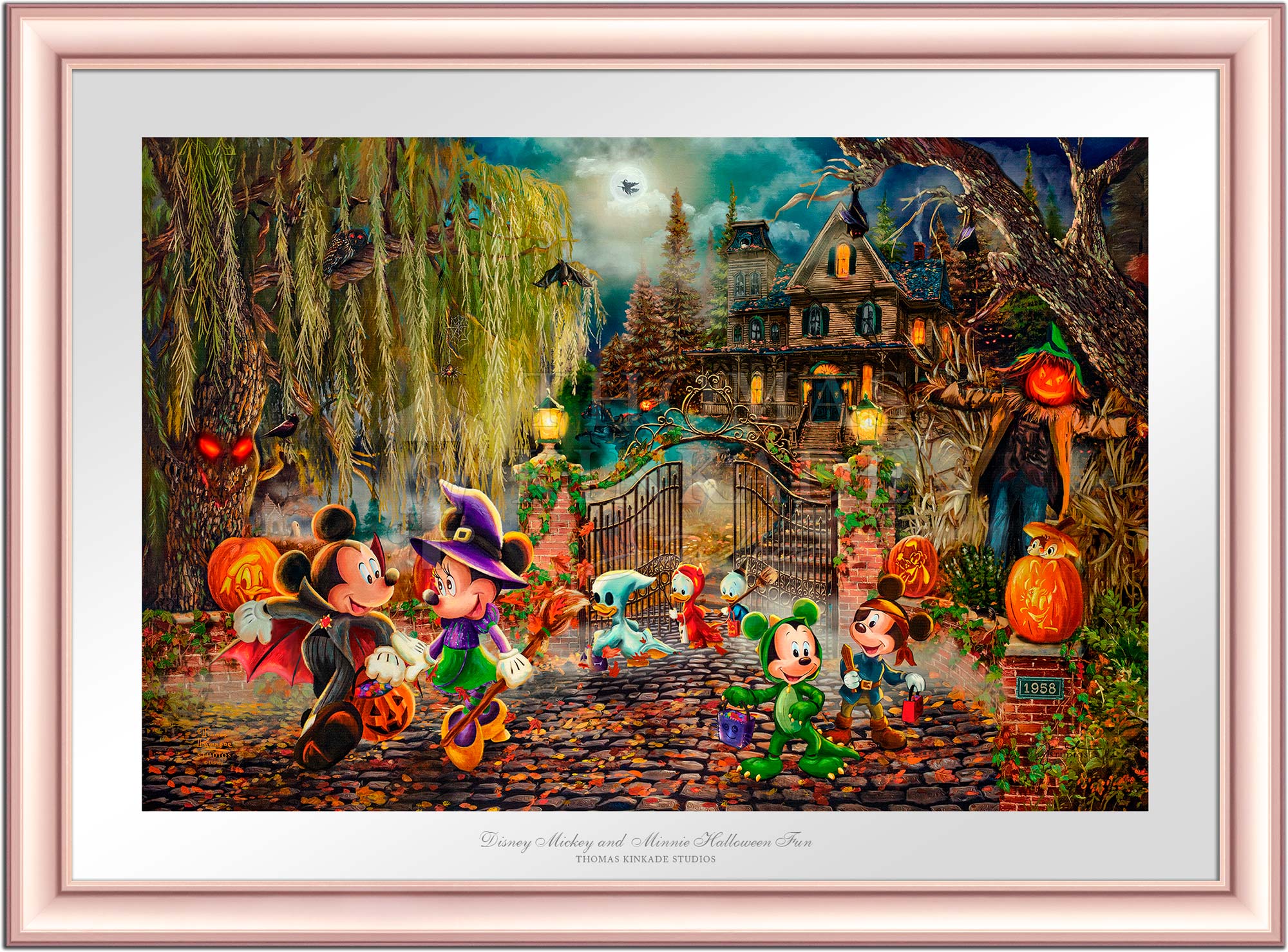 FROST ART JIGSAW PUZZLE ミッキー・ミニー ウェディング Tenyo Puzzle 1000pc Disney Mickey and Minnie Forever Promise