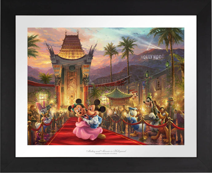 Mickey and Minnie in Hollywood - Limited Edition Paper (SN - Standard Numbered) - ArtOfEntertainment.com