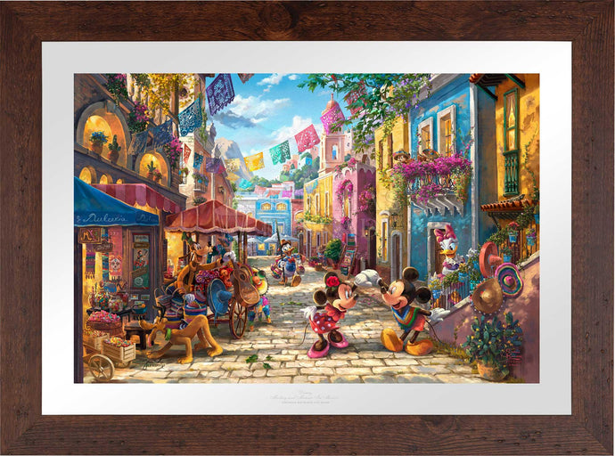 Disney Mickey and Minnie in Mexico - Limited Edition Paper (SN - Standard Numbered) - Art Of Entertainment