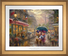 Load image into Gallery viewer, Mickey and Minnie in Paris - Limited Edition Paper (SN - Standard Numbered) - ArtOfEntertainment.com
