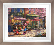 Load image into Gallery viewer, Mickey and Minnie - Sweetheart Cafe - Limited Edition Paper (SN - Standard Numbered) - ArtOfEntertainment.com
