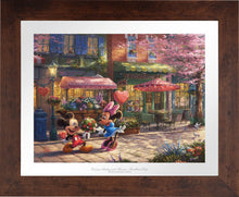 Load image into Gallery viewer, Mickey and Minnie - Sweetheart Cafe - Limited Edition Paper (SN - Standard Numbered) - ArtOfEntertainment.com
