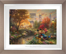 Load image into Gallery viewer, Mickey and Minnie - Sweetheart Central Park - Limited Edition Paper (SN - Standard Numbered) - ArtOfEntertainment.com
