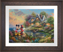 Load image into Gallery viewer, Mickey and Minnie - Sweetheart Cove - Limited Edition Paper (SN - Standard Numbered) - ArtOfEntertainment.com
