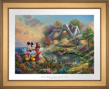 Load image into Gallery viewer, Mickey and Minnie - Sweetheart Cove - Limited Edition Paper (SN - Standard Numbered) - ArtOfEntertainment.com
