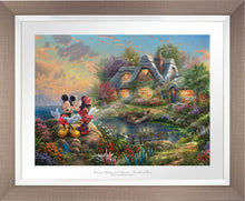 Load image into Gallery viewer, Mickey and Minnie - Sweetheart Cove - Limited Edition Paper (SN - Standard Numbered) - ArtOfEntertainment.com
