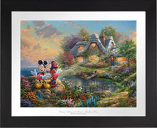 Load image into Gallery viewer, Mickey and Minnie - Sweetheart Cove - Limited Edition Paper (SN - Standard Numbered) - ArtOfEntertainment.com
