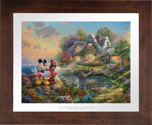 Load image into Gallery viewer, Mickey and Minnie - Sweetheart Cove - Limited Edition Paper (SN - Standard Numbered) - ArtOfEntertainment.com
