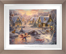 Load image into Gallery viewer, Mickey and Minnie - Sweetheart Holiday - Limited Edition Paper (SN - Standard Numbered) - ArtOfEntertainment.com
