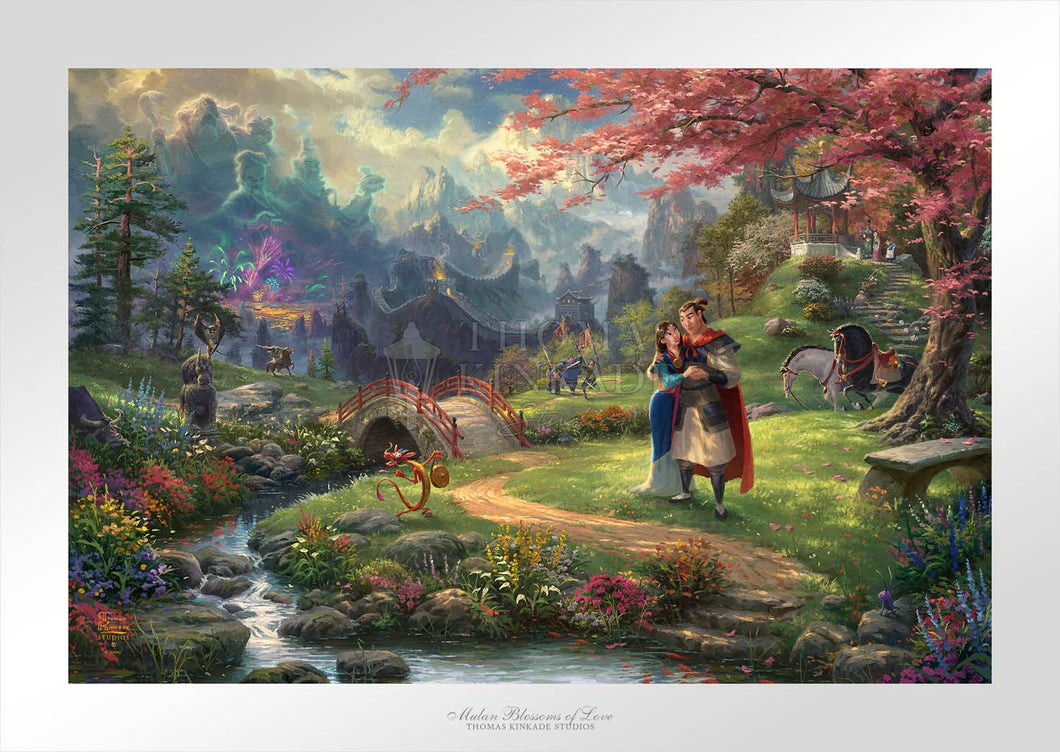 Mulan Blossoms of Love - Limited Edition Paper - SN - (Unframed)