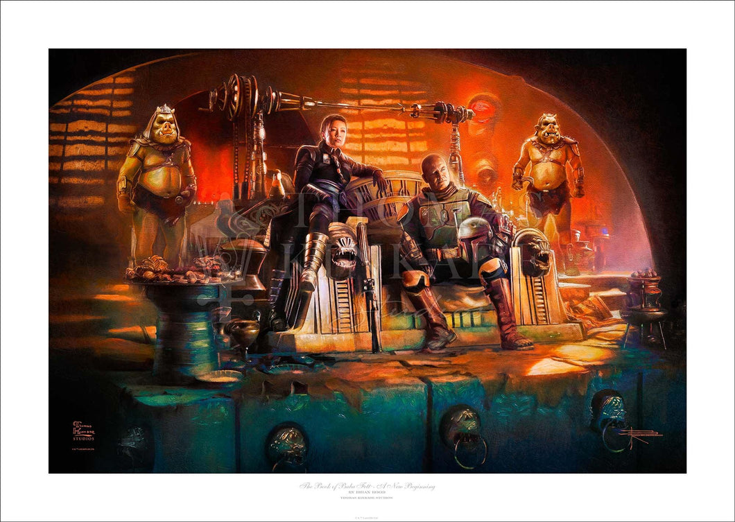 <em>The Book of Boba Fett</em>™ – A New Beginning - Limited Edition Paper (SN - Standard Numbered) Limited Edition Paper - Art Of Entertainment