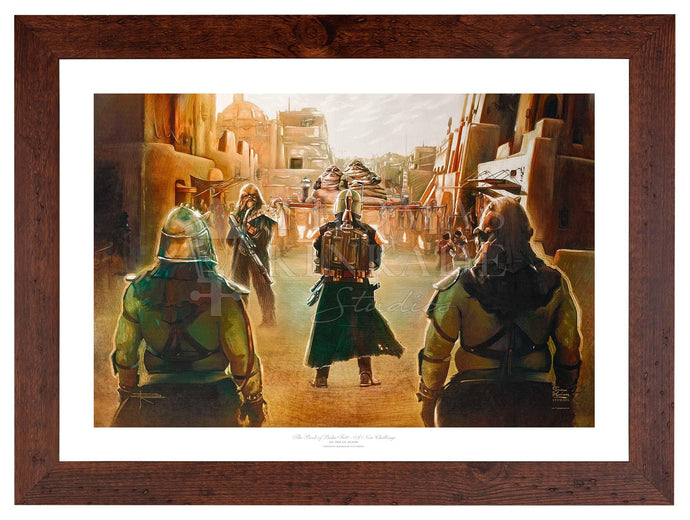 <em>The Book of Boba Fett</em>™ – A New Challenge - Limited Edition Paper (SN - Standard Numbered) Limited Edition Paper - Art Of Entertainment