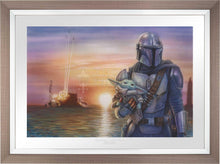 Load image into Gallery viewer, &lt;em&gt;The Mandalorian&lt;/em&gt;&trade;  - A New Direction - Limited Edition Paper (SN - Standard Numbered) - Art Of Entertainment
