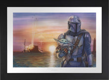 Load image into Gallery viewer, &lt;em&gt;The Mandalorian&lt;/em&gt;&trade;  - A New Direction - Limited Edition Paper (SN - Standard Numbered) - Art Of Entertainment
