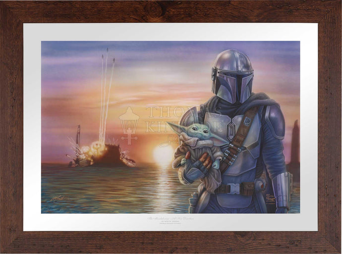 <em>The Mandalorian</em>™  - A New Direction - Limited Edition Paper (SN - Standard Numbered) - Art Of Entertainment