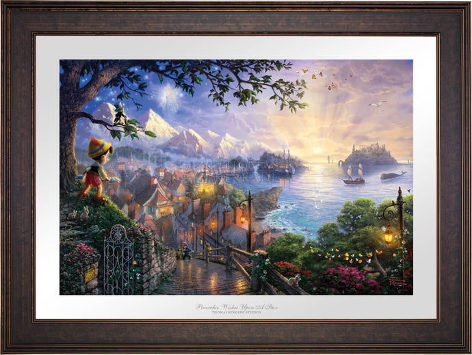 Pinocchio Wishes Upon A Star - Limited Edition Paper (SN - Standard Numbered) - ArtOfEntertainment.com