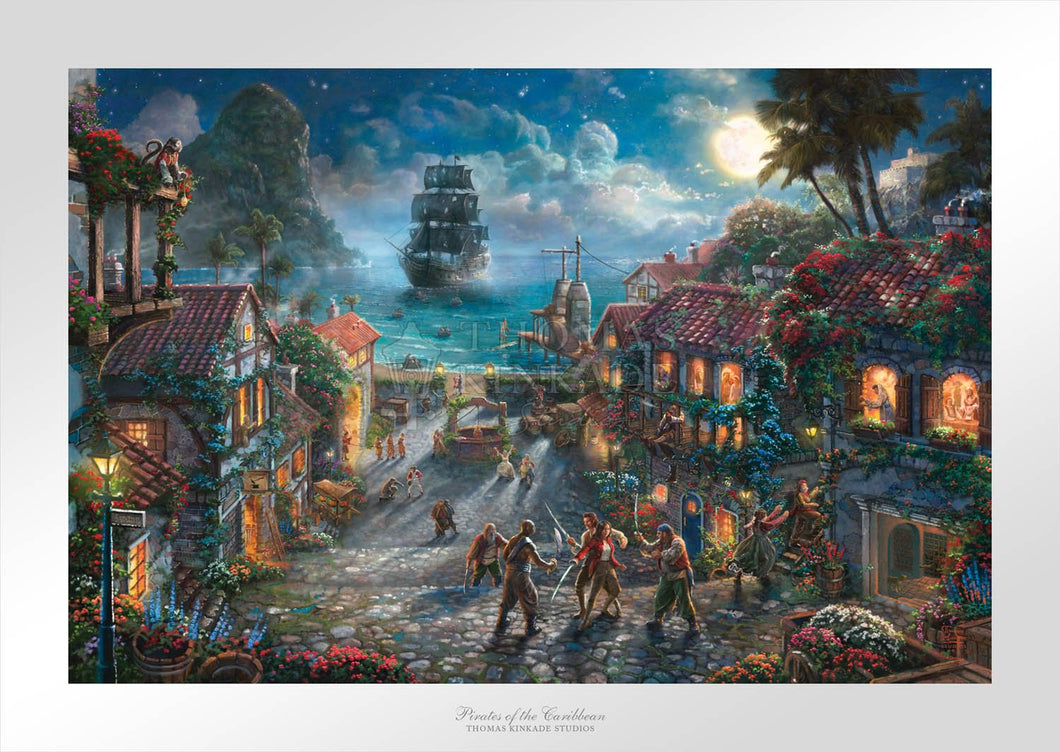 Pirates of the Caribbean - Limited Edition Paper - SN - (Unframed)