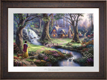 Load image into Gallery viewer, Snow White Discovers the Cottage - Limited Edition Paper (SN - Standard Numbered) - ArtOfEntertainment.com
