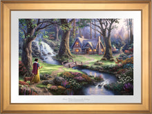 Load image into Gallery viewer, Snow White Discovers the Cottage - Limited Edition Paper (SN - Standard Numbered) - ArtOfEntertainment.com
