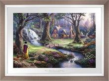 Load image into Gallery viewer, Snow White Discovers the Cottage - Limited Edition Paper (SN - Standard Numbered) - ArtOfEntertainment.com
