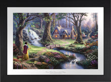 Load image into Gallery viewer, Snow White Discovers the Cottage - Limited Edition Paper (SN - Standard Numbered) - ArtOfEntertainment.com
