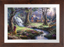 Load image into Gallery viewer, Snow White Discovers the Cottage - Limited Edition Paper (SN - Standard Numbered) - ArtOfEntertainment.com
