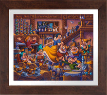 Load image into Gallery viewer, Snow White Dancing with the Dwarfs - Limited Edition Paper (SN - Standard Numbered) - ArtOfEntertainment.com
