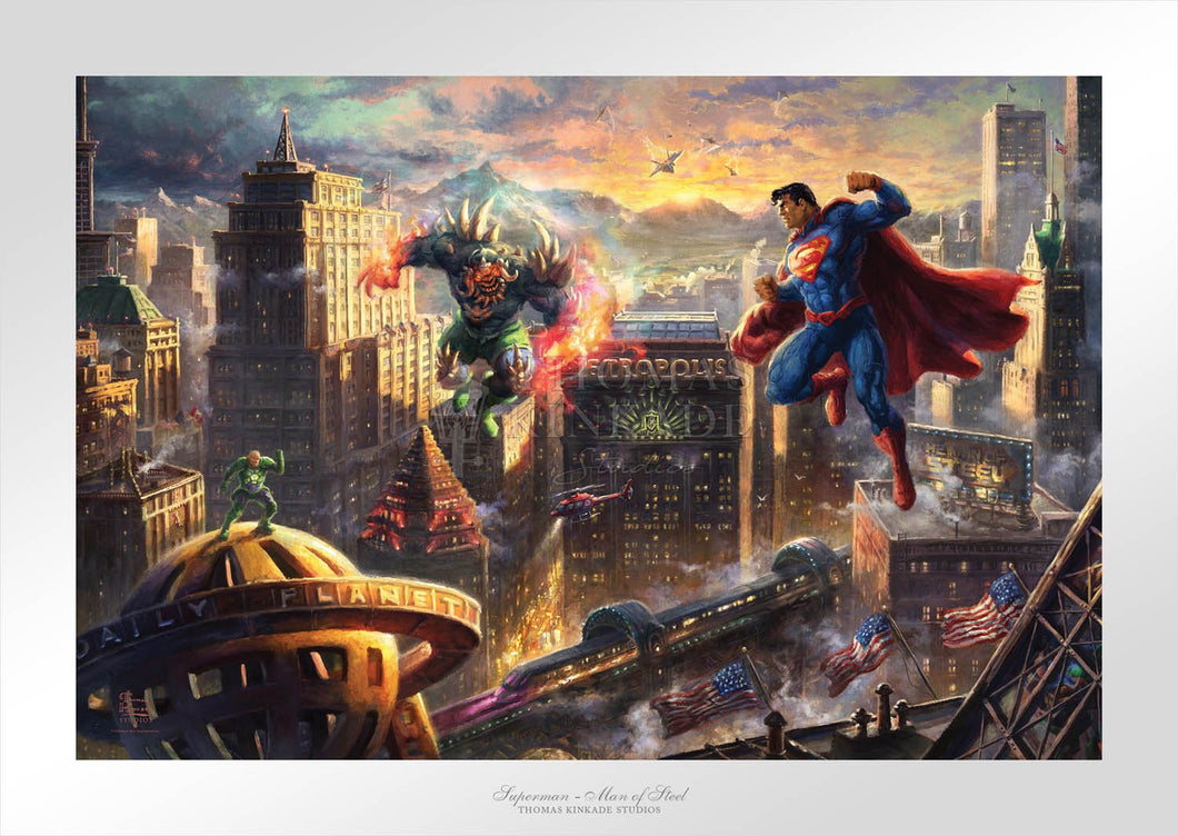 Superman - Man of Steel - Limited Edition Paper - SN - (Unframed)