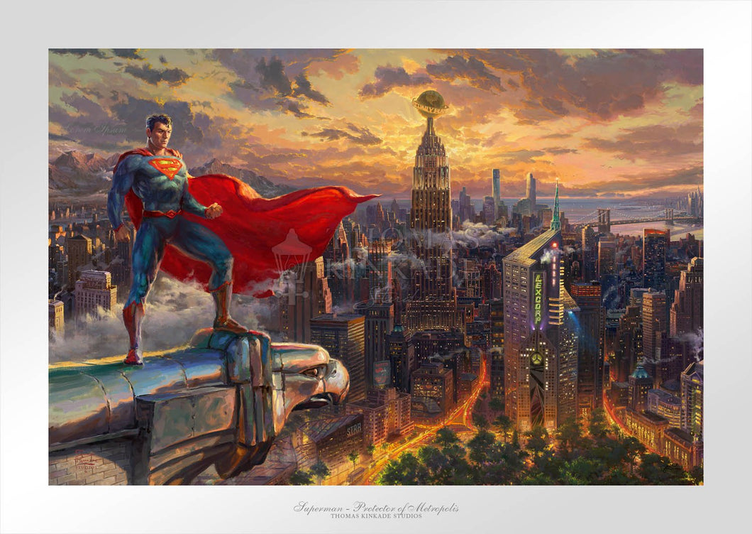 Superman - Protector of Metropolis - Limited Edition Paper - SN - (Unframed)