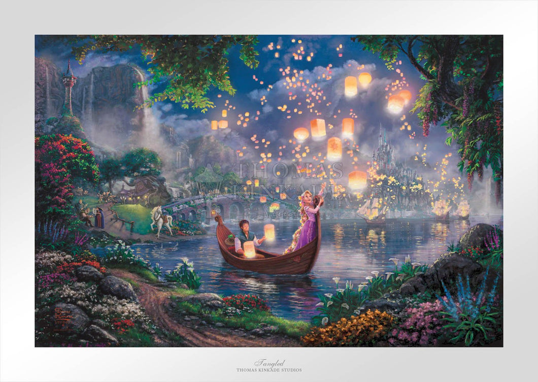 Tangled - Limited Edition Paper - SN - (Unframed)