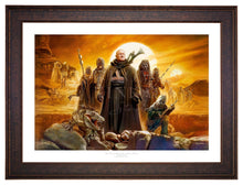 Load image into Gallery viewer, &lt;em&gt;The Book of Boba Fett&lt;/em&gt;&trade; &ndash; Tusken Raiders&trade; - Limited Edition Paper (SN - Standard Numbered) Limited Edition Paper - Art Of Entertainment
