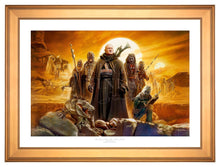 Load image into Gallery viewer, &lt;em&gt;The Book of Boba Fett&lt;/em&gt;&trade; &ndash; Tusken Raiders&trade; - Limited Edition Paper (SN - Standard Numbered) Limited Edition Paper - Art Of Entertainment
