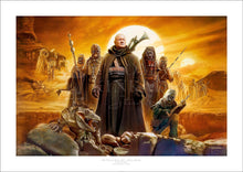 Load image into Gallery viewer, &lt;em&gt;The Book of Boba Fett&lt;/em&gt;&trade; &ndash; Tusken Raiders&trade; - Limited Edition Paper (SN - Standard Numbered) Limited Edition Paper - Art Of Entertainment
