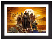 Load image into Gallery viewer, &lt;em&gt;The Book of Boba Fett&lt;/em&gt;&trade; &ndash; Tusken Raiders&trade; - Limited Edition Paper (SN - Standard Numbered) Limited Edition Paper - Art Of Entertainment
