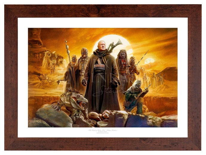 <em>The Book of Boba Fett</em>™ – Tusken Raiders™ - Limited Edition Paper (SN - Standard Numbered) Limited Edition Paper - Art Of Entertainment