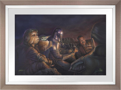 <em>The Mandalorian</em>™ - An Uneasy Alliance - Limited Edition Paper (SN - Standard Numbered) - Art Of Entertainment