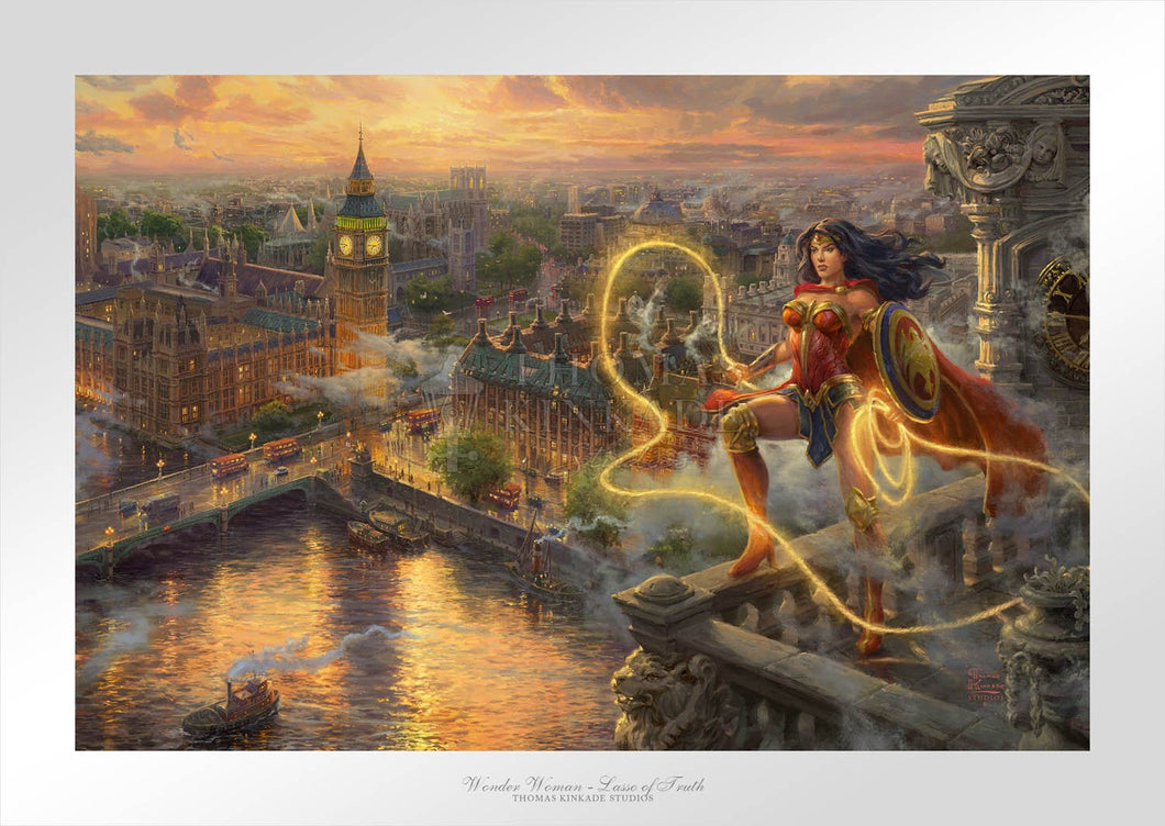 Wonder Woman - Lasso of Truth - Limited Edition Paper - SN - (Unframed)