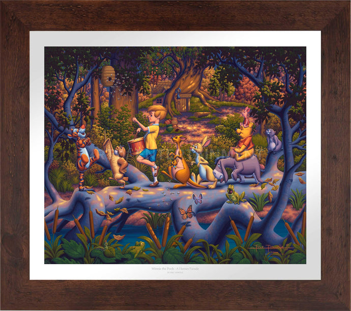 Winnie the Pooh - A Heroes Parade - Limited Edition Paper (SN - Standard Numbered) - ArtOfEntertainment.com