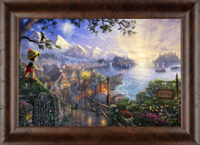 Load image into Gallery viewer, Personalized Canvas Pinocchio Wishes Upon a Star

