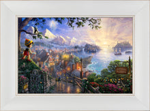 Load image into Gallery viewer, Personalized Canvas Pinocchio Wishes Upon a Star
