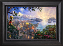 Load image into Gallery viewer, Personalized Canvas Pinocchio Wishes Upon a Star
