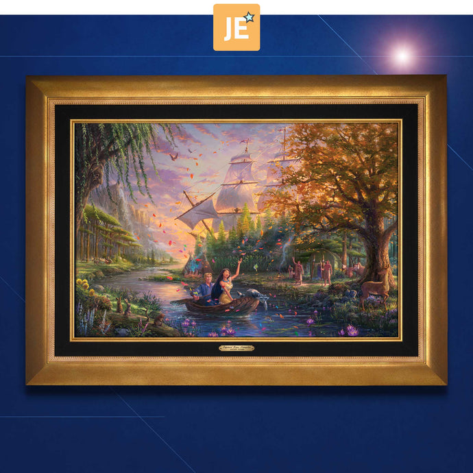 Pocahontas - Limited Edition Canvas (JE - Jewel Edition) - ArtOfEntertainment.com