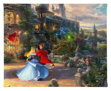 Load image into Gallery viewer, Gallery Wrapped Canvas Sleeping Beauty Dancing in the Enchanted Light
