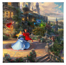 Load image into Gallery viewer, Gallery Wrapped Canvas Sleeping Beauty Dancing in the Enchanted Light
