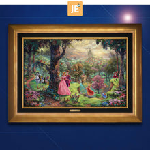 Load image into Gallery viewer, Sleeping Beauty - Limited Edition Canvas (JE - Jewel Edition) - ArtOfEntertainment.com
