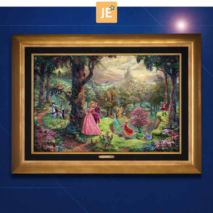 Sleeping Beauty - Limited Edition Canvas (JE - Jewel Edition) - ArtOfEntertainment.com
